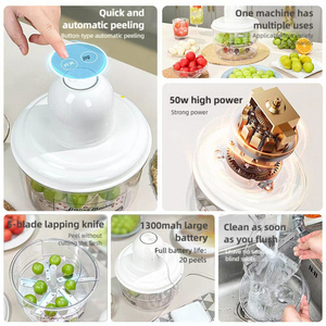 Hoàn toàn tự động sử dụng nhà điện trái cây và Berry Peeler nho Máy lột mà loại bỏ màu xanh lá cây nho pericarp - Product Image 3