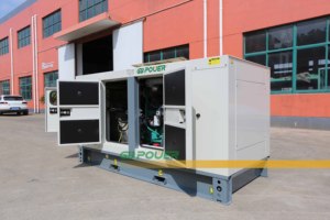 60KVA Silent Type Generator Set With Cummins Engine and LeroySomer <strong>Alternator</strong>