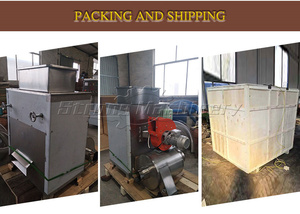 Pequeña cáscara de grano de cacao que elimina la piel Huller Peeler Cracker y Cracking Machine - Product Image 3