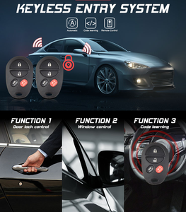 <strong>Smart</strong> <strong>Key</strong> Car Alarm Passive Keyless Entry Car Alarm System <strong>Engine</strong> <strong>Start</strong> Stop <strong>Push</strong> <strong>Button</strong> Remote Starter Shock Sensor Alarm - Product Image 2