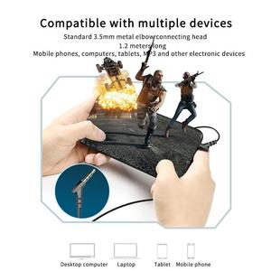 3.5mm Wired <strong>Control</strong> Gaming Headset Dynamic Noise Reduction in Ear Gamer Earphones with Dual Mic for PUBG PS4 Xbox One <strong>Computers</strong> - Product Image 5
