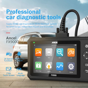 Ancel สแกนเนอร์รถยนต์ FX9000มืออาชีพ,เครื่องมือวิเคราะห์ยานยนต์ OBD2ระบบเต็ม DPF TPMS รีเซ็ต Obd สแกนเนอร์สากล - Product Image 3