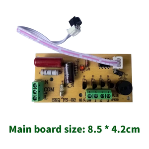 Vendita calda universale ventola scheda di controllo remoto Mini ventola scheda del circuito della scheda madre ventilatore elettrico circuito universale - Product Image 4