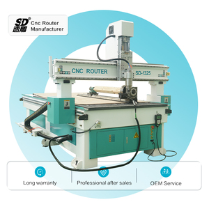 Máquina anidadora automática 1325 1530 Atc Cnc Router Máquina cortadora de piedra CNC de 3/4/5 ejes - Product Image 2