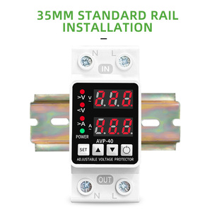 AVP-40 Single Phase 40A Overcurrent Protector Adjustable 220V 63A <strong>Voltage</strong> Relay Control AC Current Type 40A <strong>Voltage</strong> Protector - Product Image 4