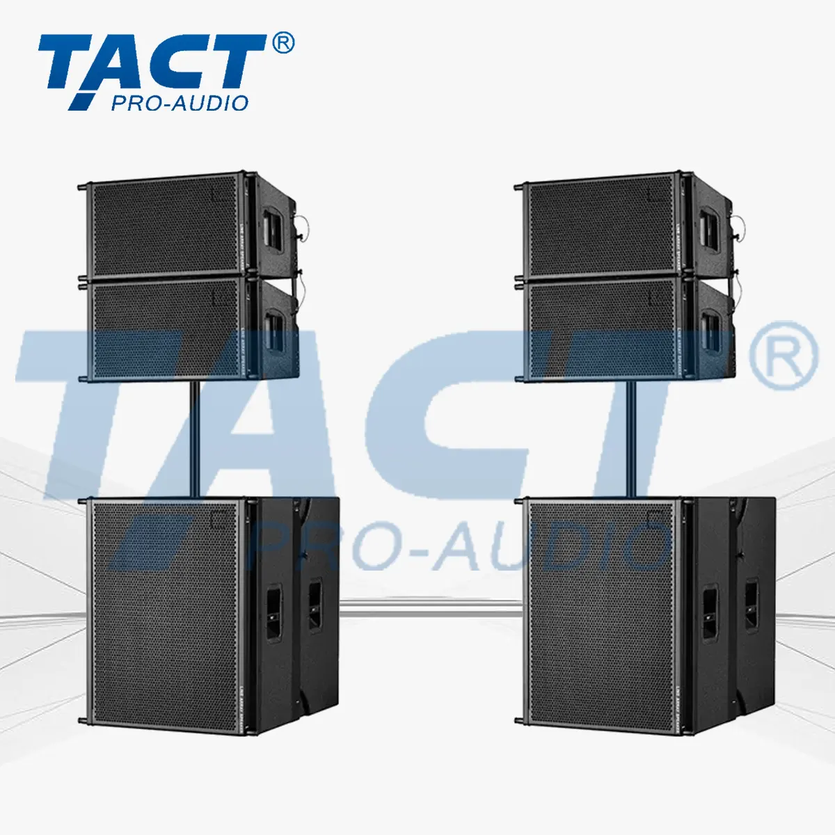 Mini Line Array System China Altavoz profesional CVR Columna Line Array Altavoz de columna activo