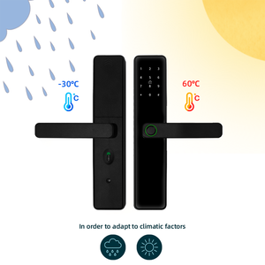 Sinon Rfidカード電子TTlock BluetoothワイヤレスTuyaスマートドアロックキー付きスマートロックドア - Product Image 2