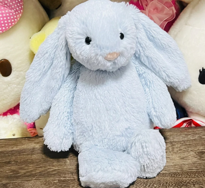 Lapin bonnie bleu clair 31cm