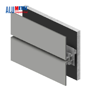 Rivestimento per esterni antistatico da 4mm pannello composito in alluminio con rivestimento in PE pannelli ACP ACM