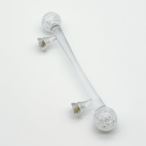 Hiện đại 128mm Acrylic đồ nội thất kéo xử lý cho nhà bếp ngăn kéo tủ quần áo cửa xử lý - Product Image 4