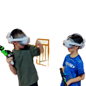 Trong nhà đầu gắn VR Arena MR/VR hệ thống chụp thép/kim loại nhiều trò chơi máy phản ứng nhanh fps cho các trò chơi cung cấp - Product Image 6