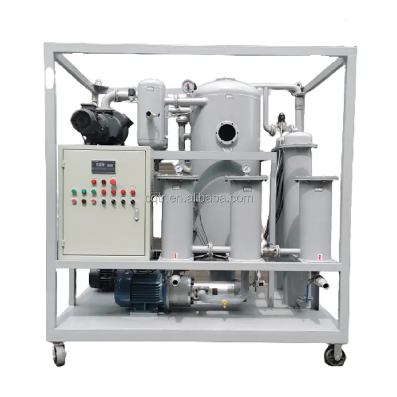 Impianto di trattamento di purificazione dell'olio idraulico sotto vuoto ZJA/macchina di estrazione dell'olio usata