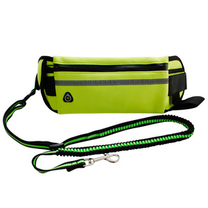 Hands Free Dog Leash Zipper Pouch for <strong>Running</strong> Walking Jogging Training Pet <strong>Running</strong> Waist Leash for Dogs Reflective Stitches - Product Image 1