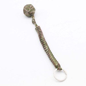 אנתרוג חירום הישרדות keychain edc נירוסטה כדור פלדה קוף אגרוף מפתח מפתח כדור פלדה עם טבעת מפתח - Product Image 5