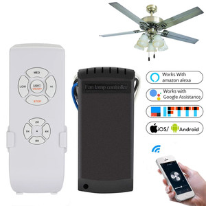 WIFI Smart Decken ventilator APP Remote Timer und Speed Control Light Home Arbeiten Sie mit Alexa und Google Home - Product Image 3