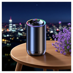 USB Mini Auto Luftbe feuchter Sternen himmel Licht 3-Farben Ultraschall Diffusor Duftöl Auto Erfrischer Elektrisch Wasserlos Tragbar - Product Image 4