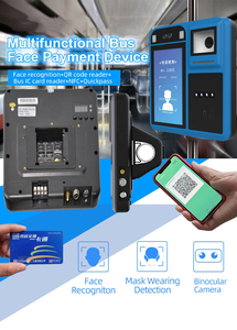 Автобусная карта валидатор с RFID считыватель/GPRS/bardcode сканер/4G для автобуса оплаты кард-ридер с P18-Q - Product Image 4