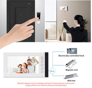 4 Wire Villa VDP Kit 2 vie AHD Intercom sistema di rilevamento del movimento di sicurezza Video citofono per videocitofono - Product Image 4