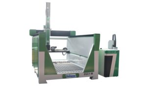 ATC Heavy Duty 4x8 1325 Máquina de grabado de piedra de tumba Herramienta automática Cambio de piedra Máquina enrutadora CNC con husillo giratorio - Product Image 4