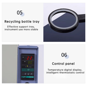 1 л 2 л 3 л 5 л кристаллизатор вакуумный насос охладитель ротационный экстрактор Дистилляция мини лабораторный роторный испаритель - Product Image 5