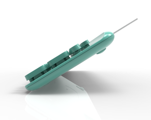 Werkseitige Computer tastatur Kabel gebundene Plug-Play-USB-Tastatur mit großem Nummern block - Product Image 4