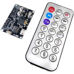 <strong>Bluetooth</strong> 5.0 decoder board stereo <strong>Bluetooth</strong> <strong>audio</strong> module wide voltage volume adjustable speaker power amplifier XY-WRBT - Product Image 1