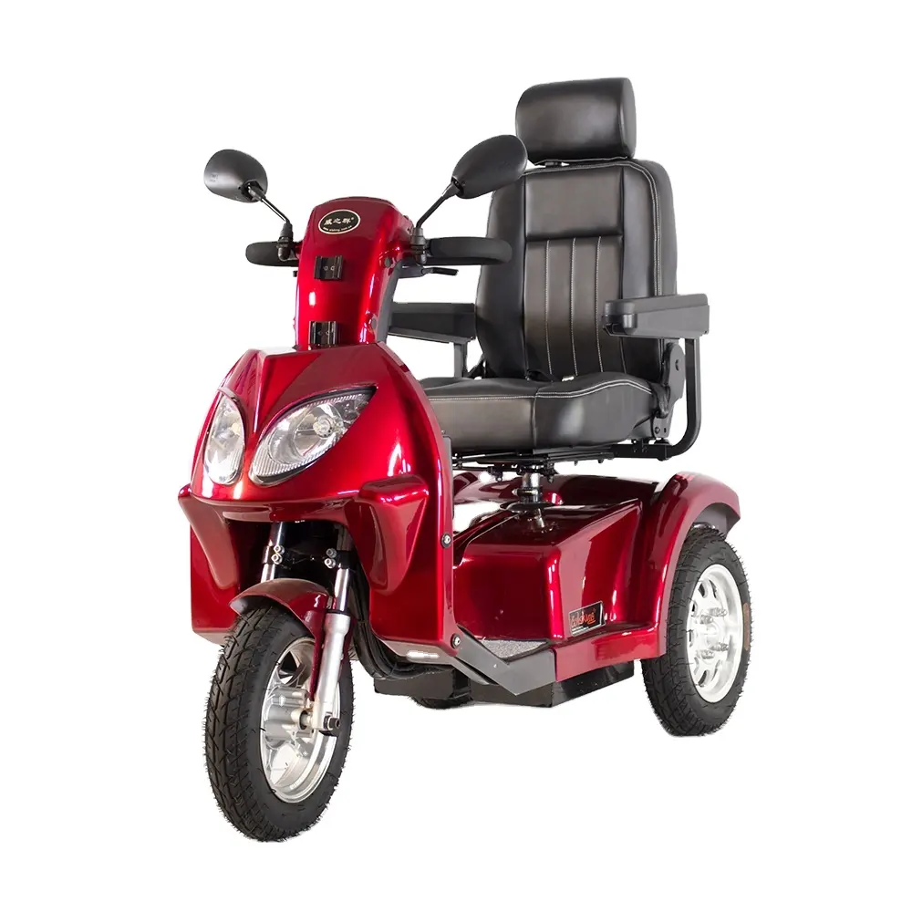 Wisking4017ミドルサイズ3輪電動モビリティスクーター、CE付き障害者および高齢者用屋外スクーター用