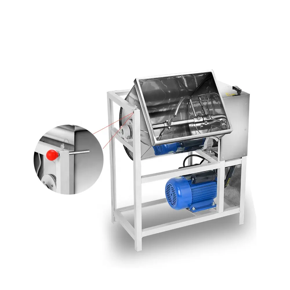 Mezclador espiral automático, mezclador de masa de pan/amasadora de masa para uso en panadería, máquina mezcladora de harina