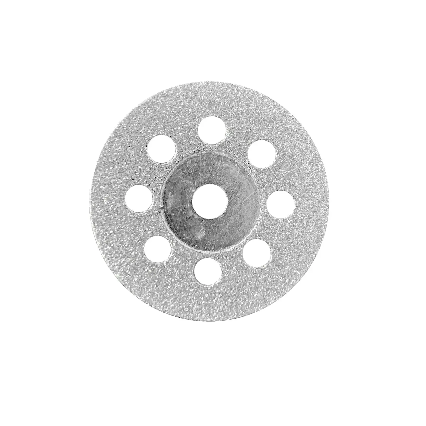 XUNDA 10 unids/set 1/8 ''mango mini disco de diamante cortador de cuchilla de corte VI cuchilla circular con 2 mandril