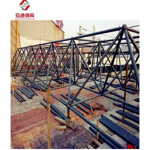 Fabricación de acero estructural Calibre ligero Marco espacial de acero Estructura de acero Techo de construcción - Product Image 5