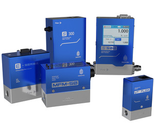 เครื่องวัดการไหลแบบแมสสำหรับก๊าซ N2 H2 O2อากาศอากาศ CH4 RS485ป้องกันการระเบิดมีความแม่นยำสูงจอแสดงผล LCD xis จากโรงงาน - Product Image 3