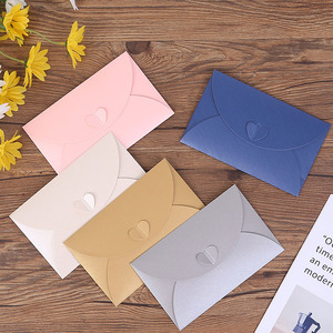 Pearl Paper Envelope Printing Benutzer definierte Luxus-Umschlag verpackung mit Logo - Product Image 5