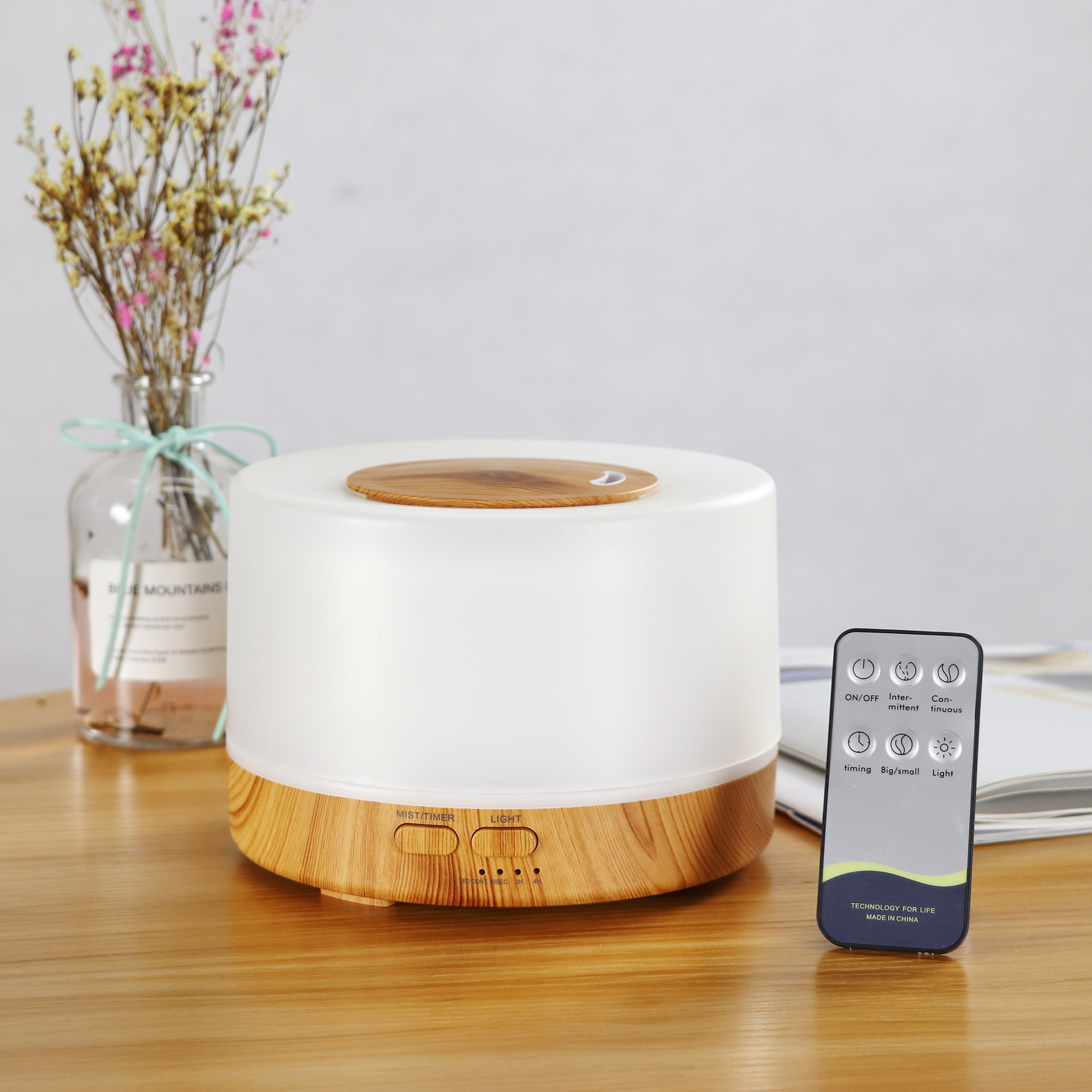 Light Wood Grain Bluetooth Version