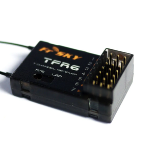 Yeni FrSky 2.4G 7CH TFR6A TFR6 7CH alıcı Futaba FASST 2.4G modülü ile uyumlu - Product Image 3