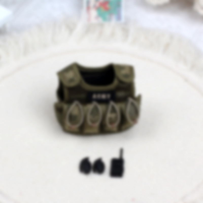 Équipement de poitrine tactique (Vert militaire, usage intensif)