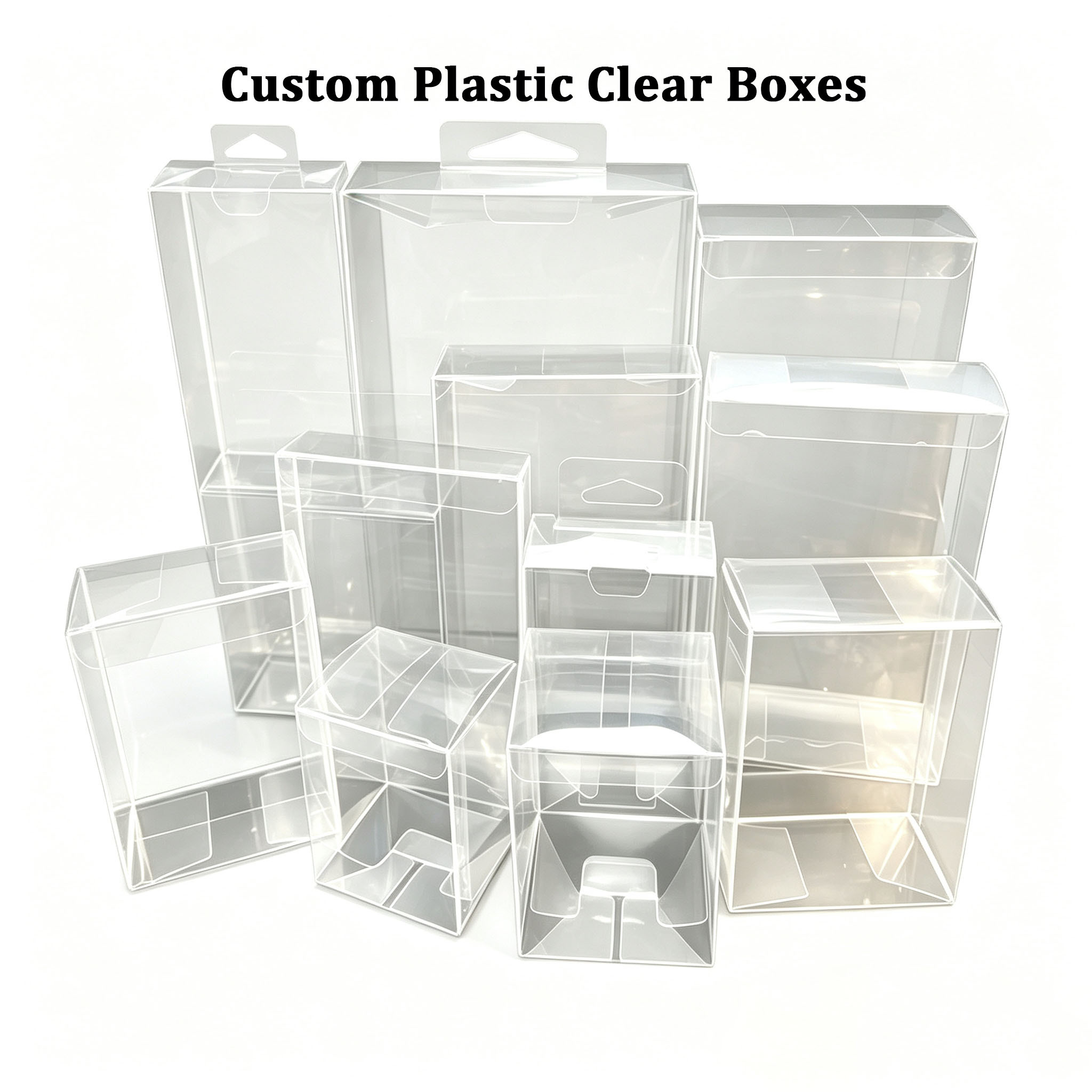 Custom Plastic Clear Boxes