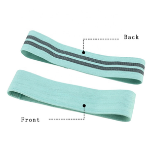 Nuevas bandas de resistencia de cadera de látex, juego de bandas elásticas para ejercicio, bandas de Fitness antideslizantes para terapia física, práctica de estiramiento - Product Image 5