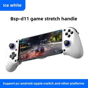 D11 Wireless BT Game Controller Stretch Hall Trigger Makro Back Button Schalter Android IOS PC Streaming Controller Vibration für - Product Image 6