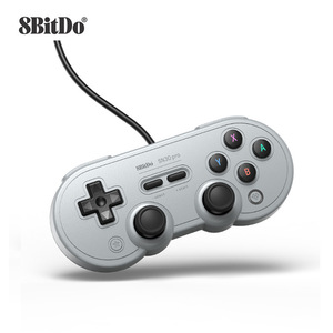 8bitdo SN30 Pro Controller Gamepad cablato Joystick per PC Switch Raspberry PI