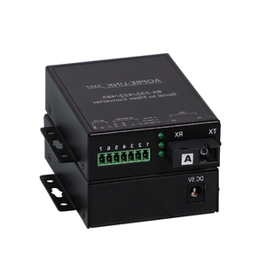 2通道RS485/ 1通道RS422/ 1通道rs232双向数据单模串行光纤转换器