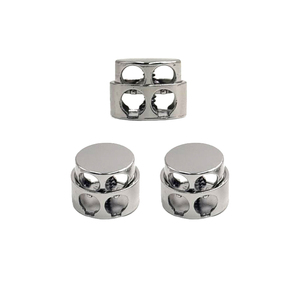 Garment Pig Nose <strong>Elastic</strong> Zinc Alloy Drawstring Rope Stopper Toggle Metal Multiple Spring Cord Lock for <strong>String</strong> - Product Image 3