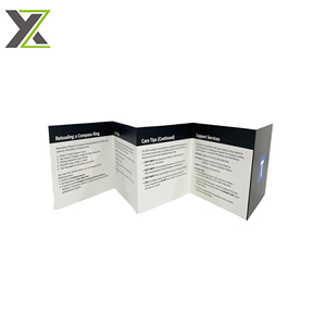 定制NFC环卡印刷用户指南铜版纸艺术传单折叠说明书 - Product Image 4