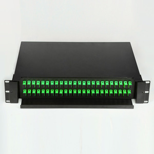 2U 19'' Sliding <strong>Type</strong> Rackmount Drawer <strong>Type</strong> Optical Full Load SC APC 48 Core Terminal Box Fiber Optic Port <strong>Patch</strong> <strong>Panel</strong> - Product Image 2