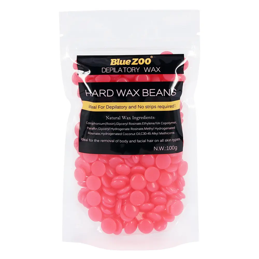 New Design Hard Wax Beans 12 Colors Flavor Hair Removal Kit for Men Women Wax Depilation Hot Wax Face Body Leg Chest at Home