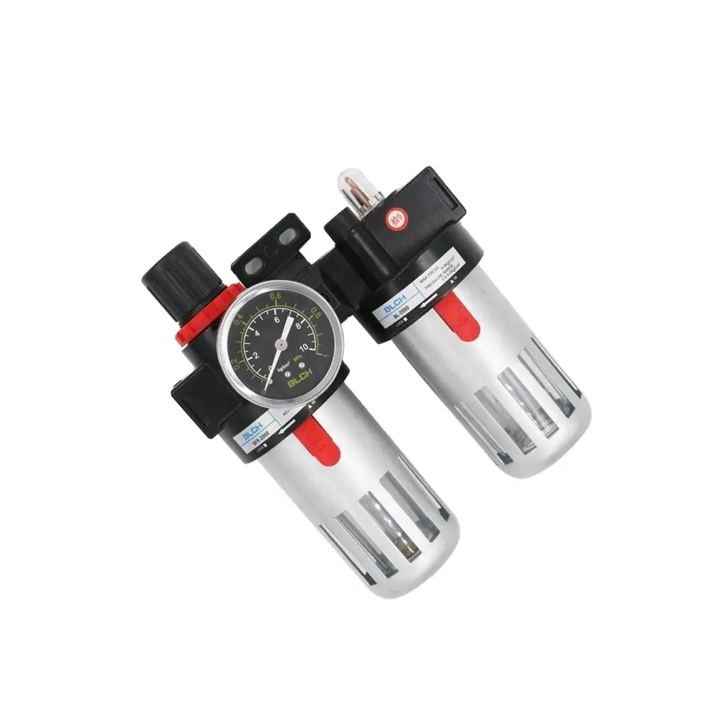 Factories for sale in china air filter pneumatic filter regulator/ list all pneumatic FRL components