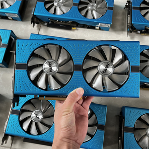 RX590中古グラフィックスカードRX5908GゲーミングPCビデオカード5805705608GB Radeon GPU新しいグラフィックサファイアAMDRX5908GB