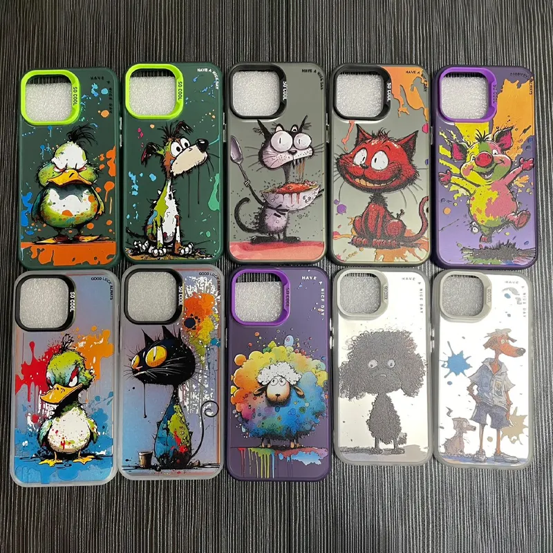 Diseñador PC Mobile Cell Cover Phone Case para Iphone 12 13 14 15 Plus Pro Max/Samsung s23 ultra S22 S22 Plus S22 ultra