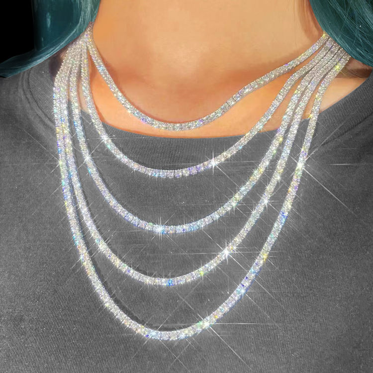 Moissanite blanche de 3 mm