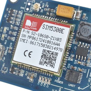 SIM5300E 3G Módulo de placa de desarrollo Quad-band GSM GPRS GPS SMS con antena PCB - Product Image 5
