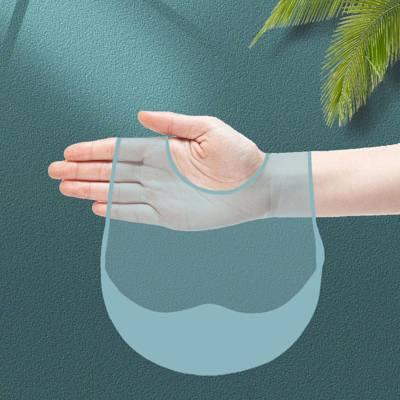 Transparent blue
